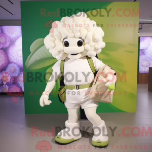 White Cauliflower mascot...