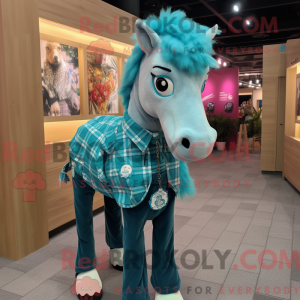 Turquoise Mare mascot...