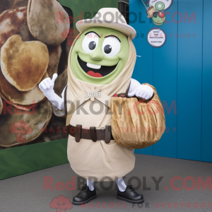 Olive Clam Chowder mascot...