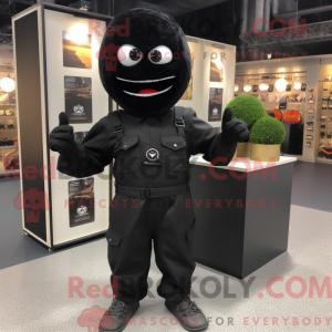 Black Grenade mascot...