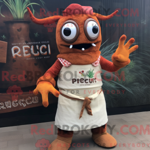 Rust Ceviche maskot kostume...