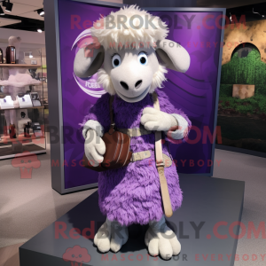 Lilla Merino Får maskot...