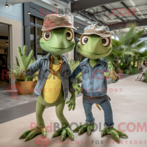 Olive Dimorphodon mascot...
