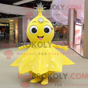 Lemon Yellow Ray mascot...