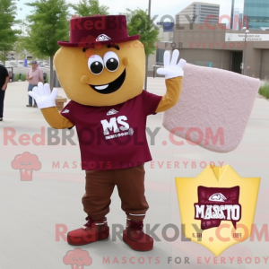 Maroon Nachos mascot...