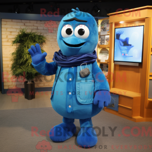 Disfraz de mascota de Blue...