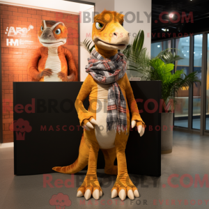 Velociraptor maskot drakt...