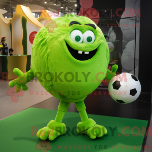 Lime Green Soccer Ball...