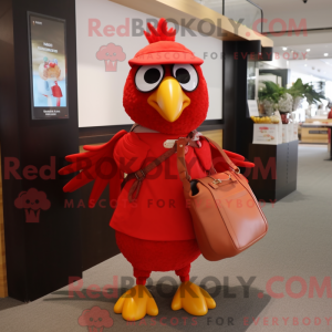 Red Canary maskotdraktfigur...