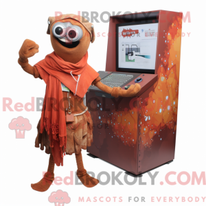 Rust Computer maskot...