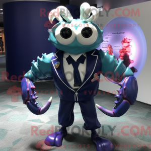 Navy Crab mascot costume...