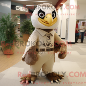 Figura de máscara de falcão...