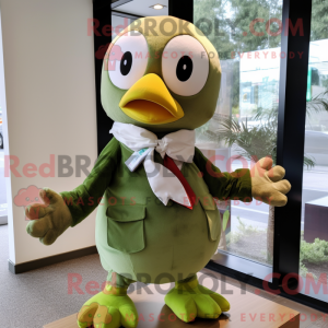 Postava maskota Olive Dove...