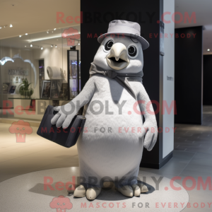 Máscara de pinguim bonita...
