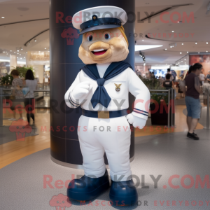 Navy Navy Soldier mascot...