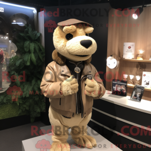 Beige Bracelet mascot...