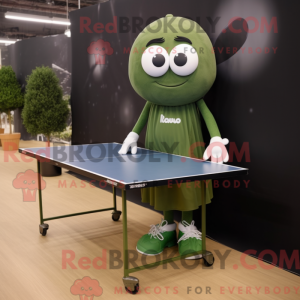 Olive Ping Pong Table...