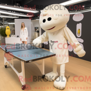 Cream Ping Pong Table...