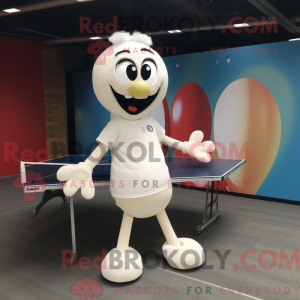 Cream Ping Pong Table...