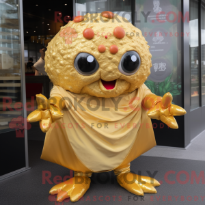 Gold Crab Cakes mascot...
