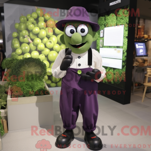 Olive Grape maskot kostume...