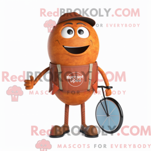 Rust Unicyclist maskot...