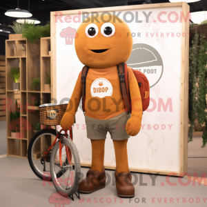 Rust Unicyklista maskotka...