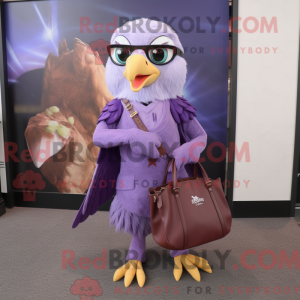 Disfraz de mascota Purple...