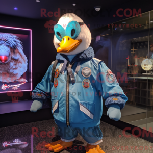 Sky Blue Muscovy Duck...