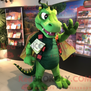 Forest Green Dragon máscara...