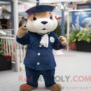 Costume mascotte de loutre...