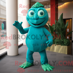 Turkis spinat maskot...