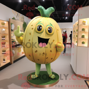 Gold Watermelon mascot...