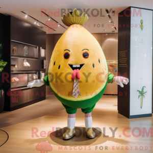 Guld vandmelon maskot...