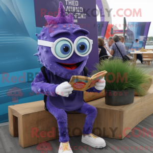 Purple Fish And Chips...