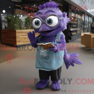 Purple Fish And Chips...