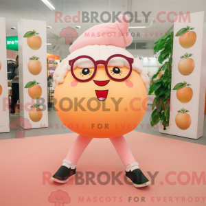 Peach But mascot costume...