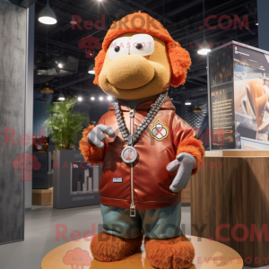 Rust Aglet Maskottchen...