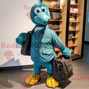 A máscara Teal Dodo Bird é...