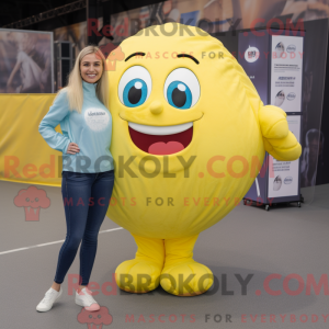 Lemon Yellow Rugby Ball...