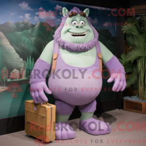 Lavender Ogre mascot...