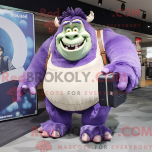 Lavender Ogre mascot...