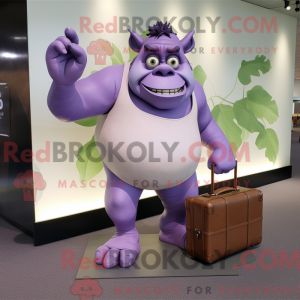 Lavender Ogre mascot...
