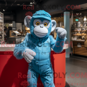 Figura de máscara de macaco...