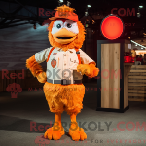 Maskottchenkostüm Orange...