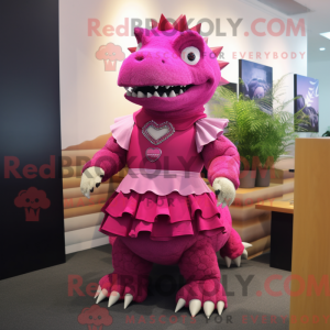 Magenta Ankylosaurus...