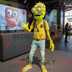 Lemon Yellow Undead mascot...
