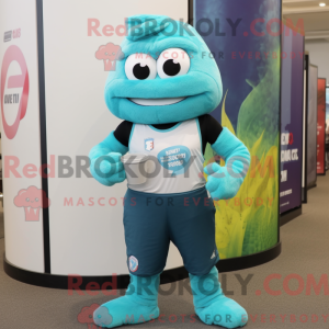 Teal Momentum mascot...