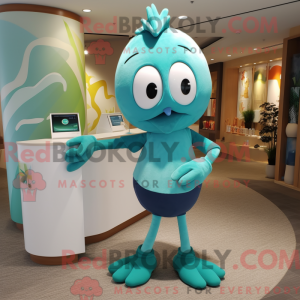 Teal Momentum mascot...