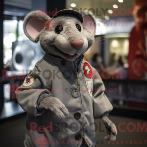 Sølv Ratatouille maskot...